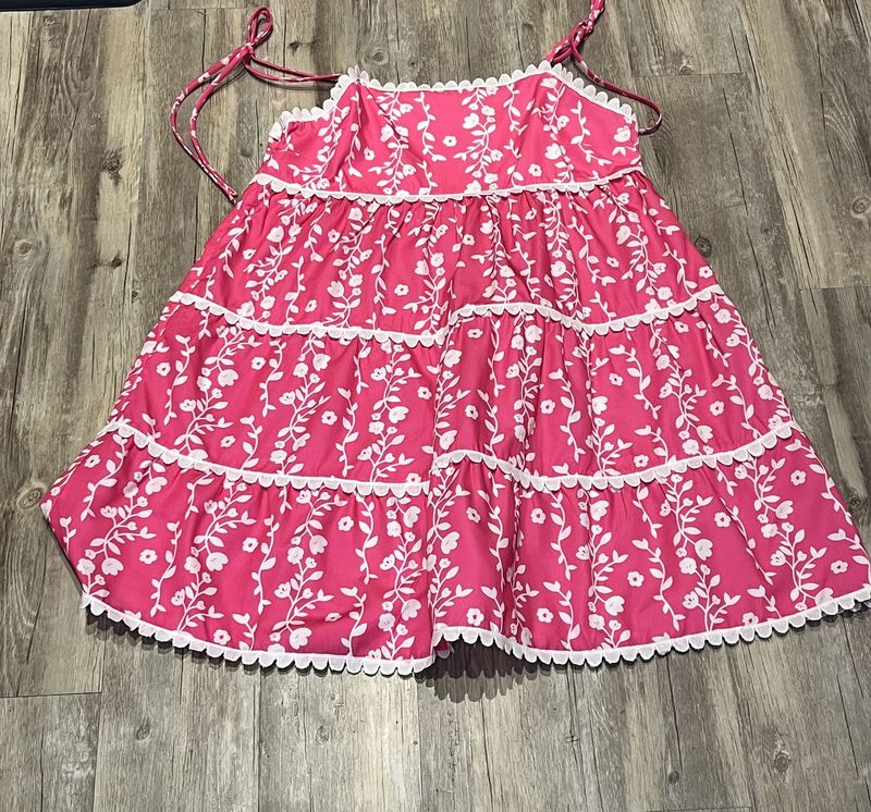Floral Ric Rac dress