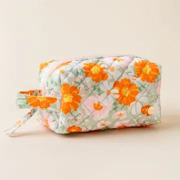 Cosmetic pouch sage
