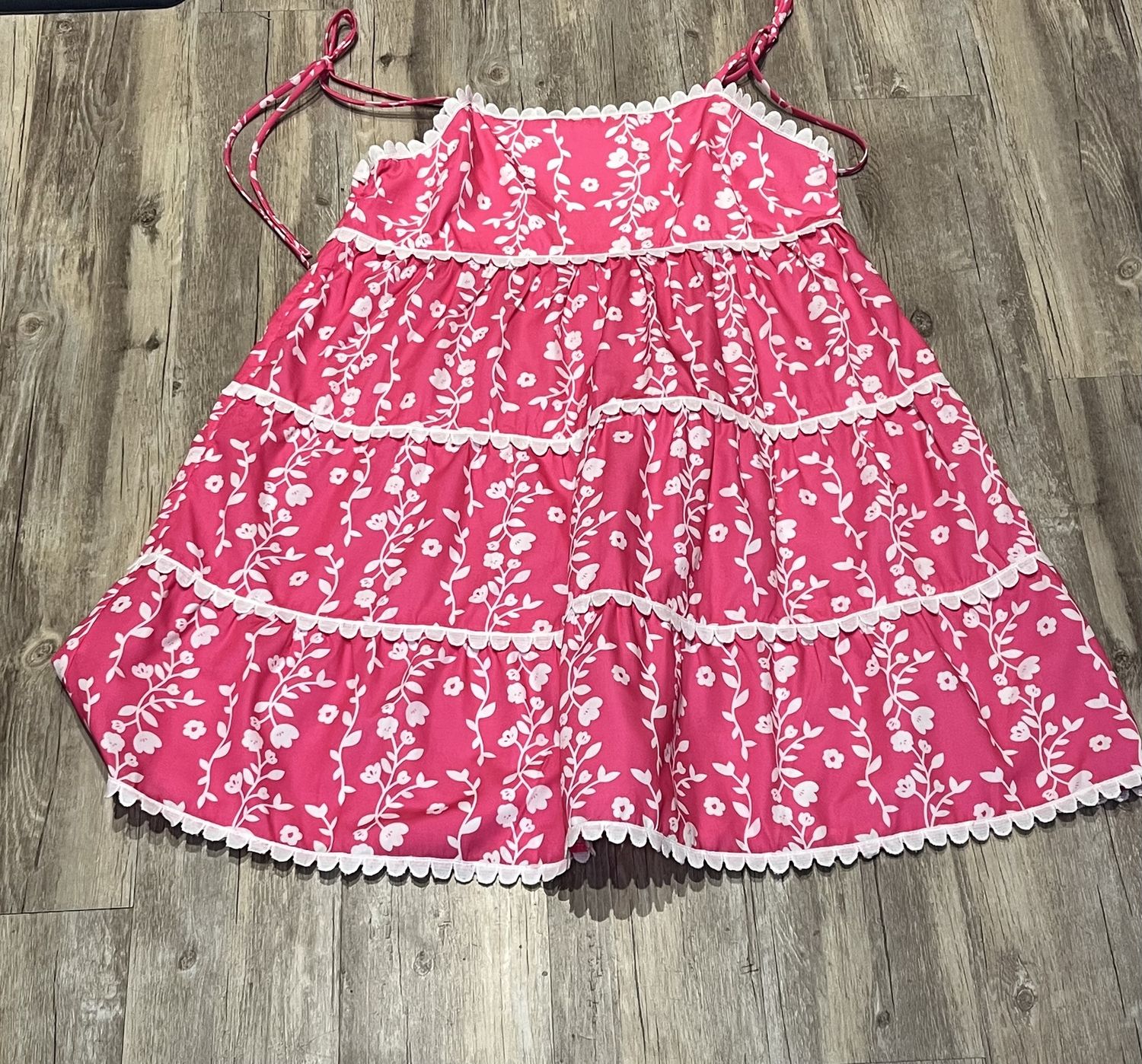 Floral Ric Rac dress, Size: Large