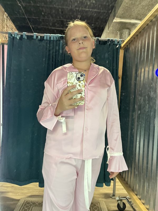 Satin Knot Lounge Set