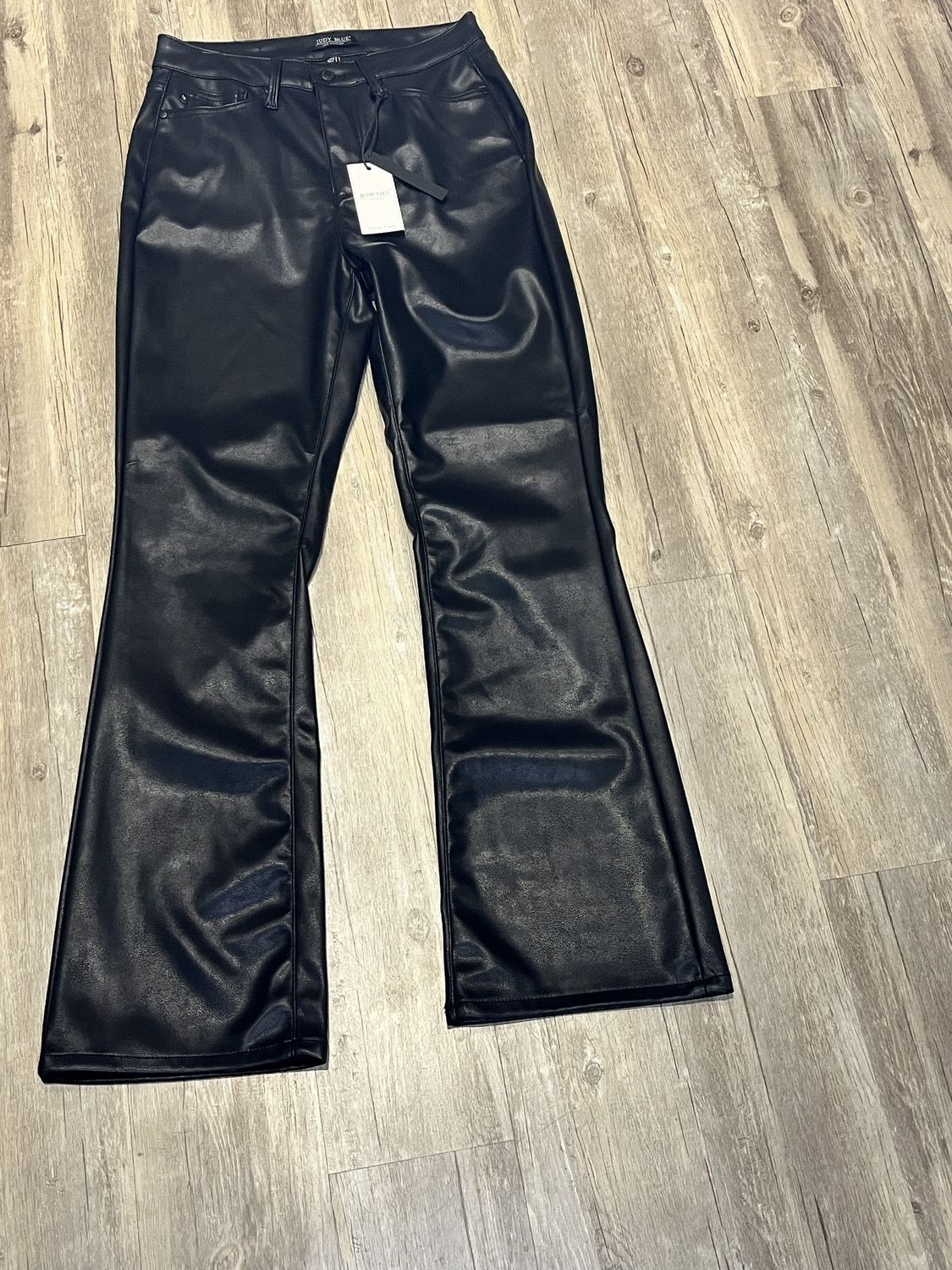 HW Tummy control faux leather, Size: 5