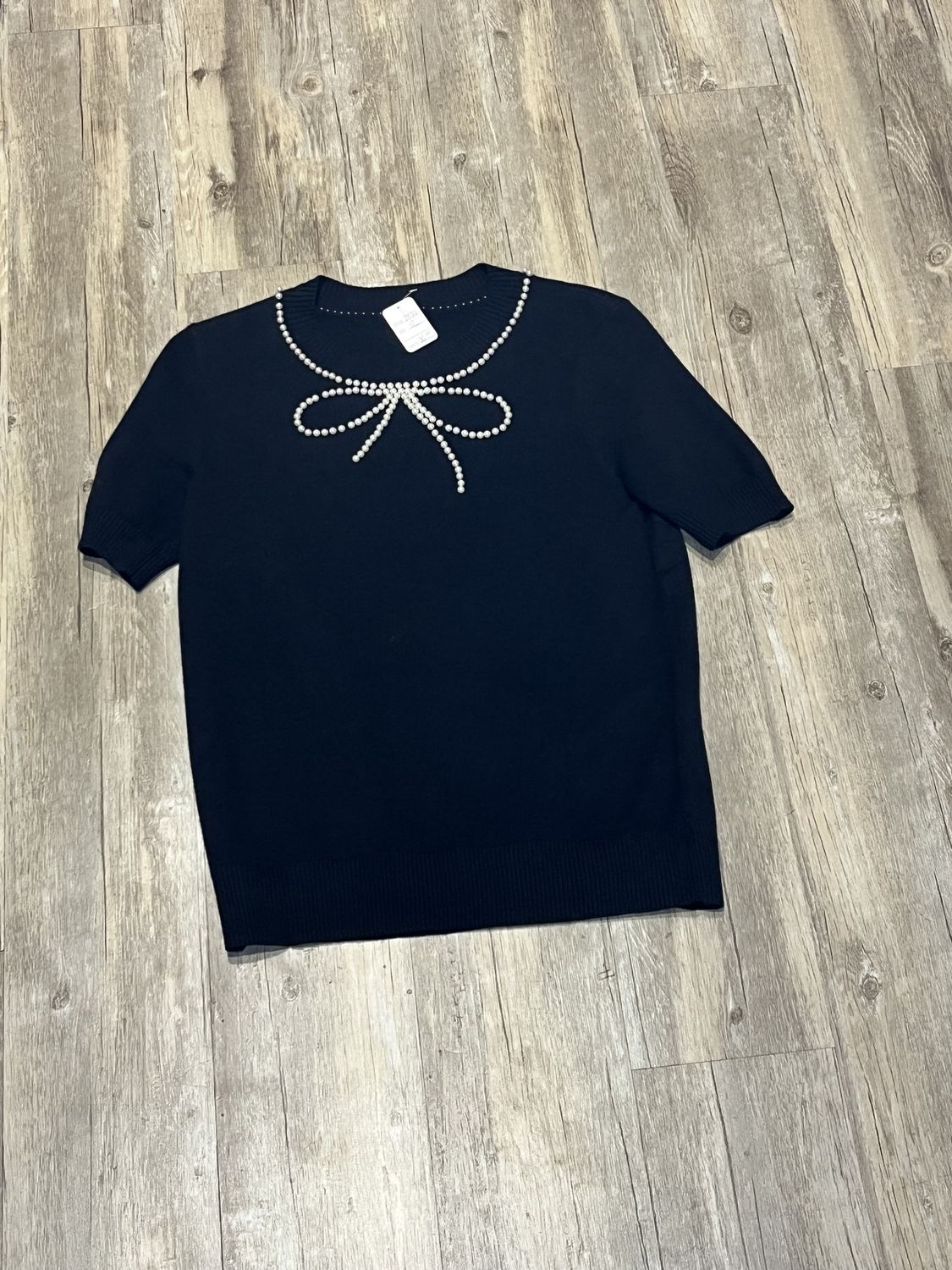 Pearl Bow top, Size: Small