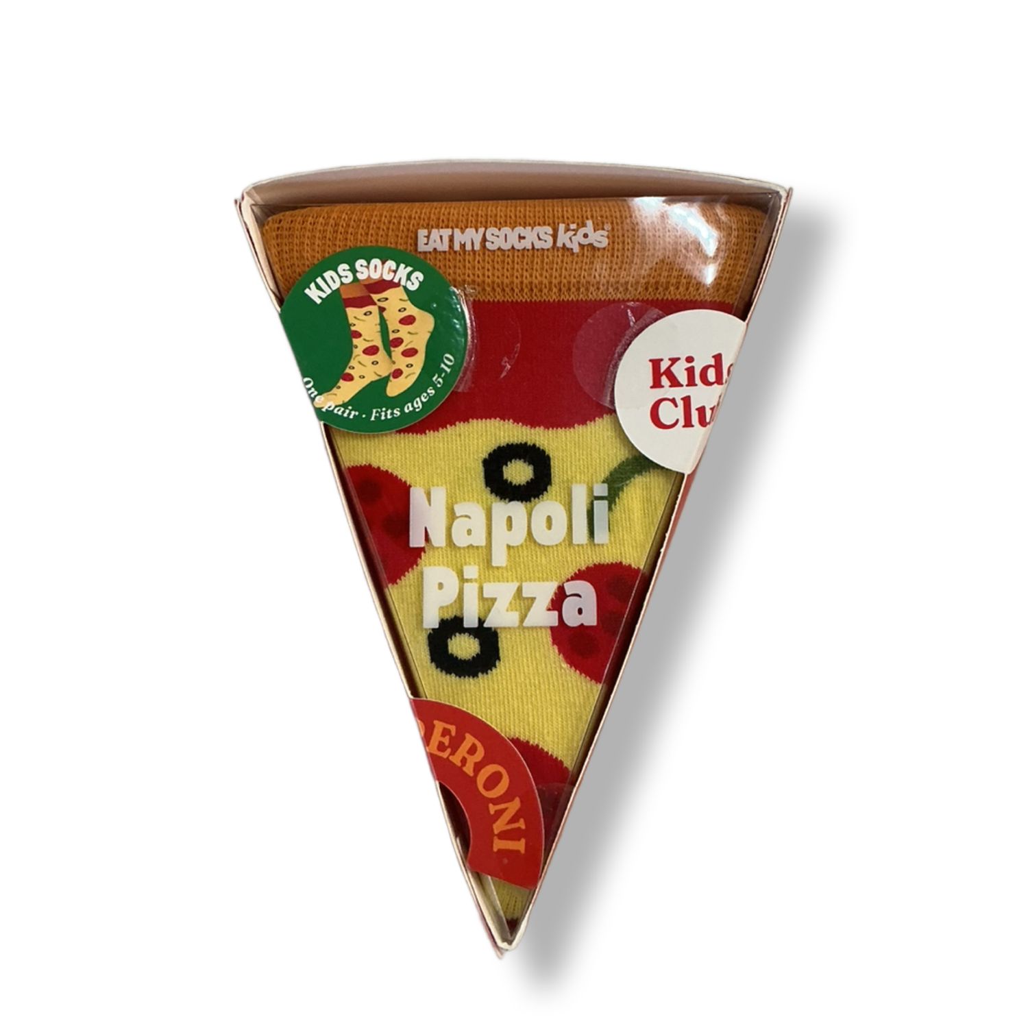 Napoli Pizza Socks Kids