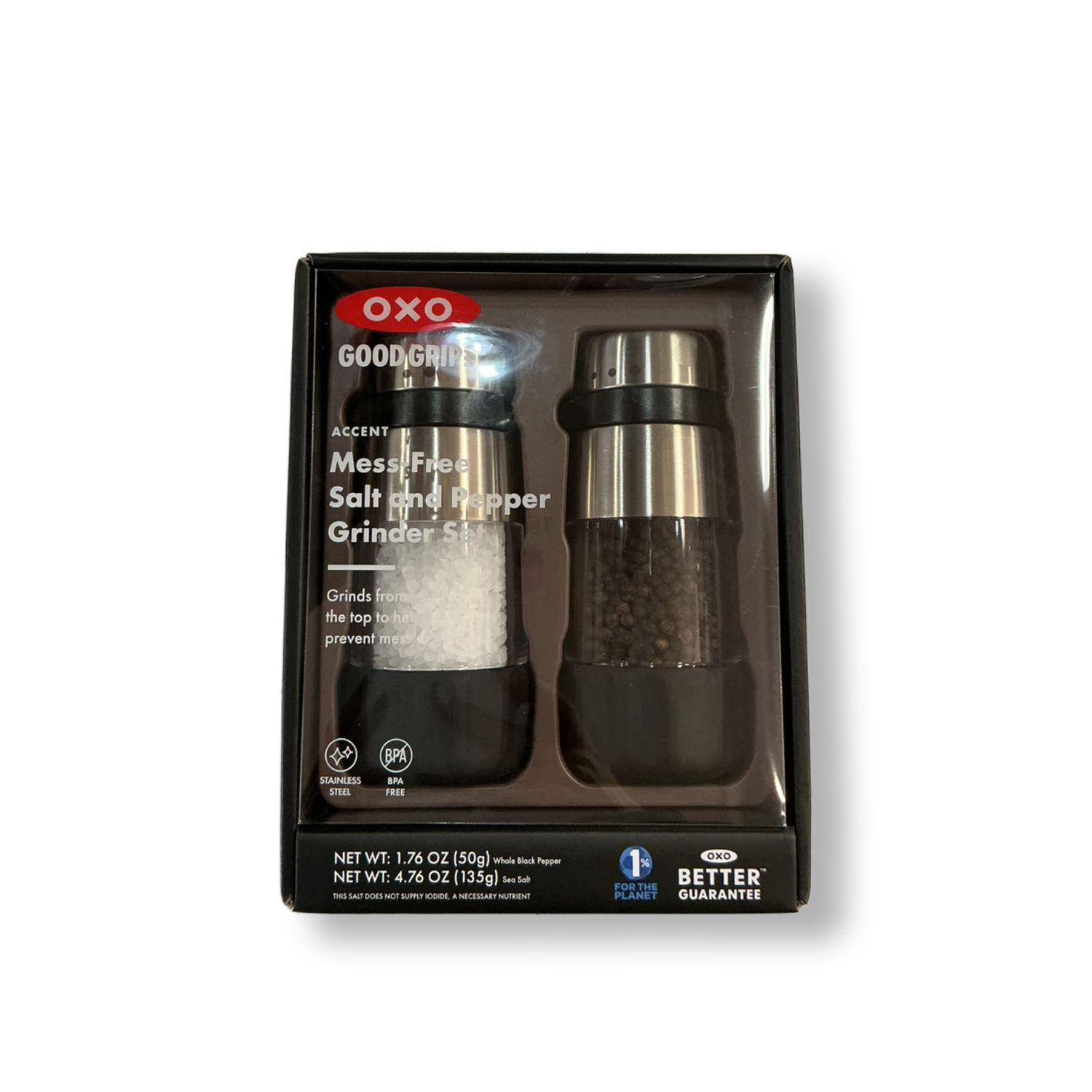 mess free salt &amp; pepper set