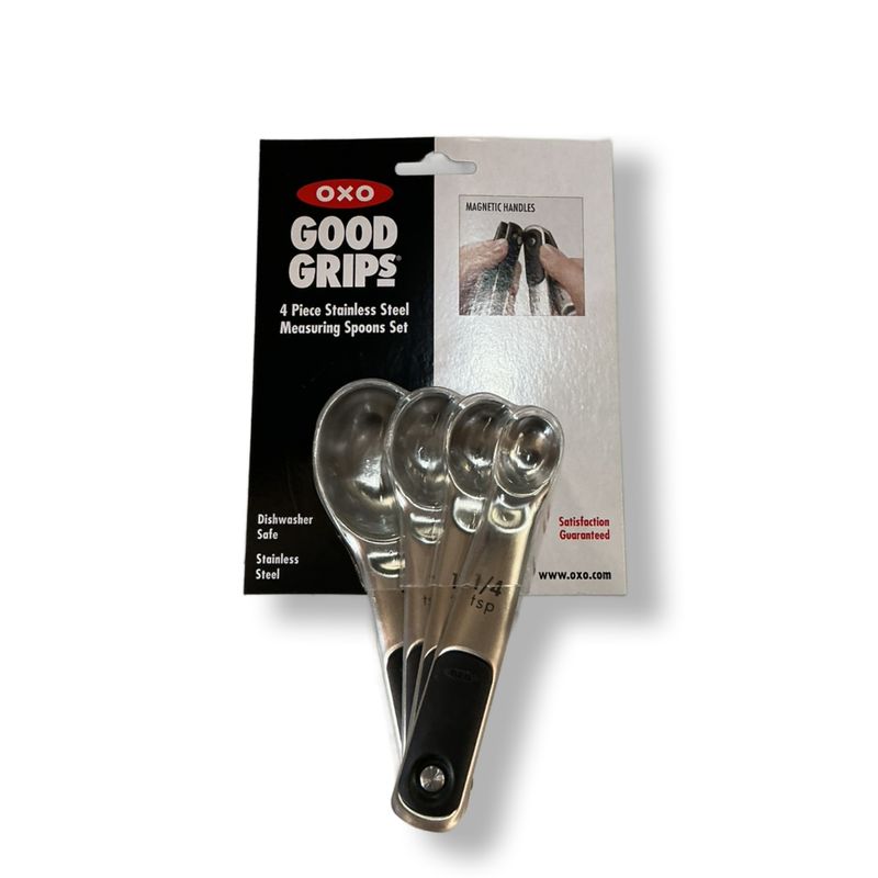4 pc stainless measuring spoon