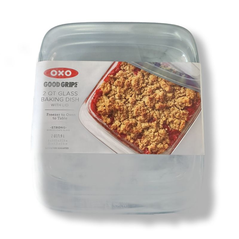 2qt baking dish w/lid