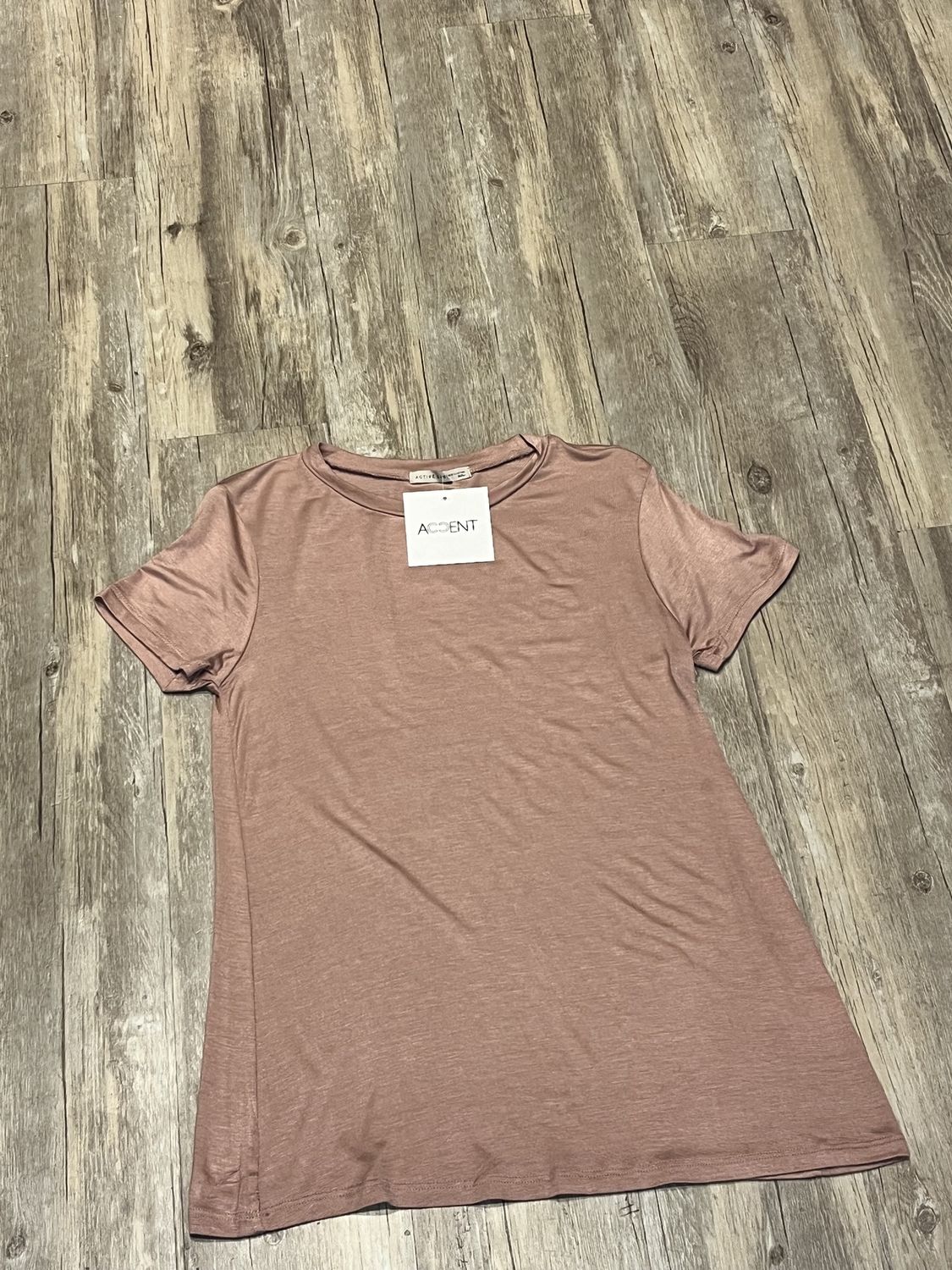 Pink Kasey Crew Neck Top, Size: Small