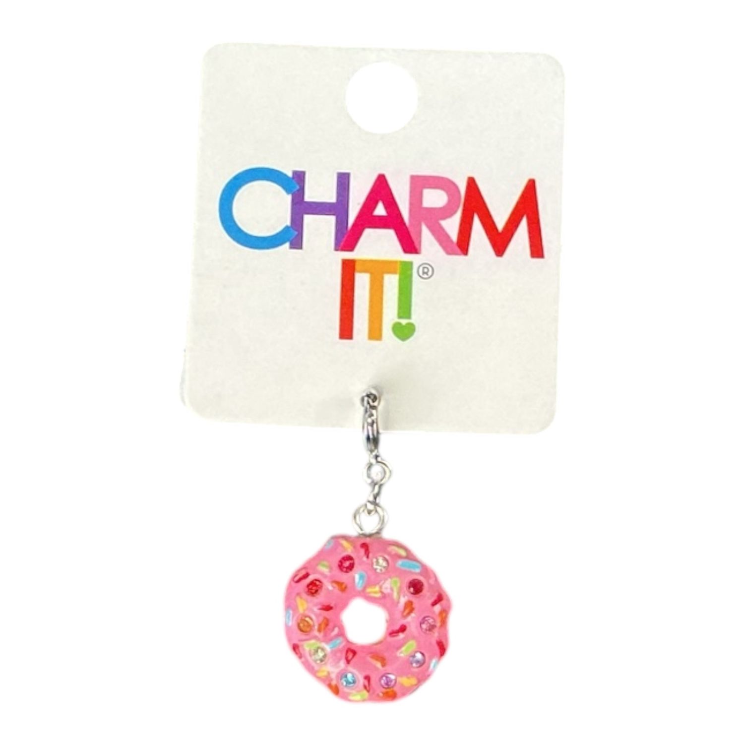 Pink Donut Charm