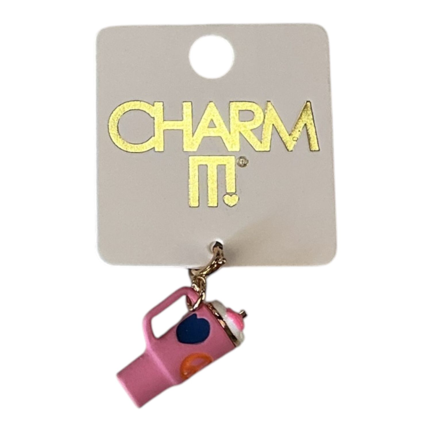 Gold On The Go Cup Charm
