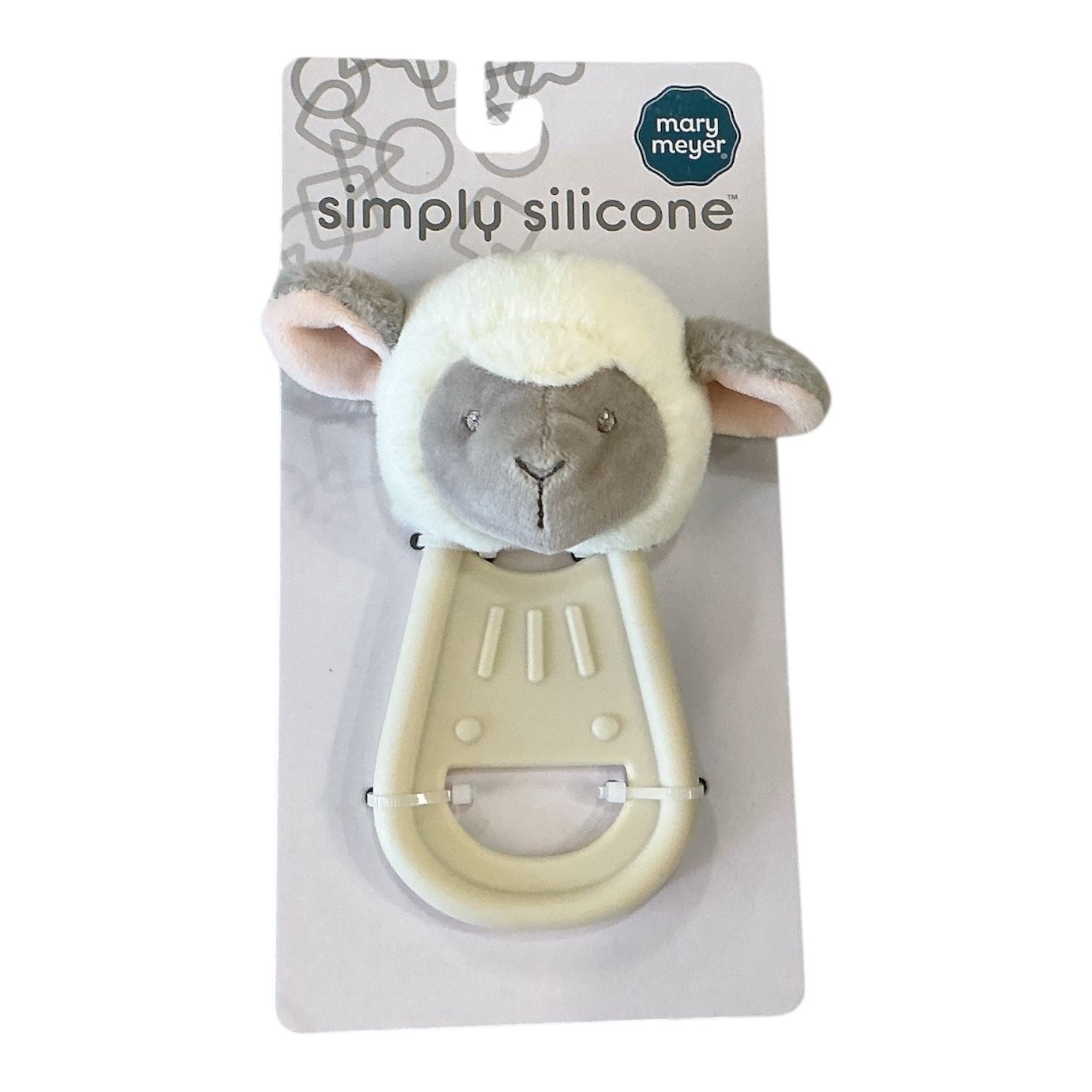 Simply silicone teether lamb