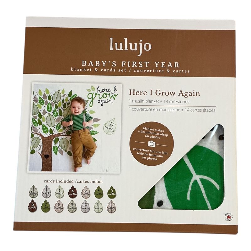 Baby's 1st Year Blanket Here I Grow