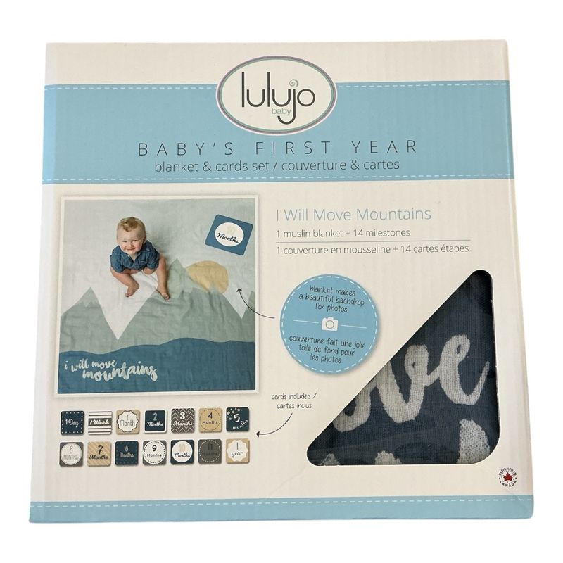 Baby's 1st Year Blanket Move Mountains