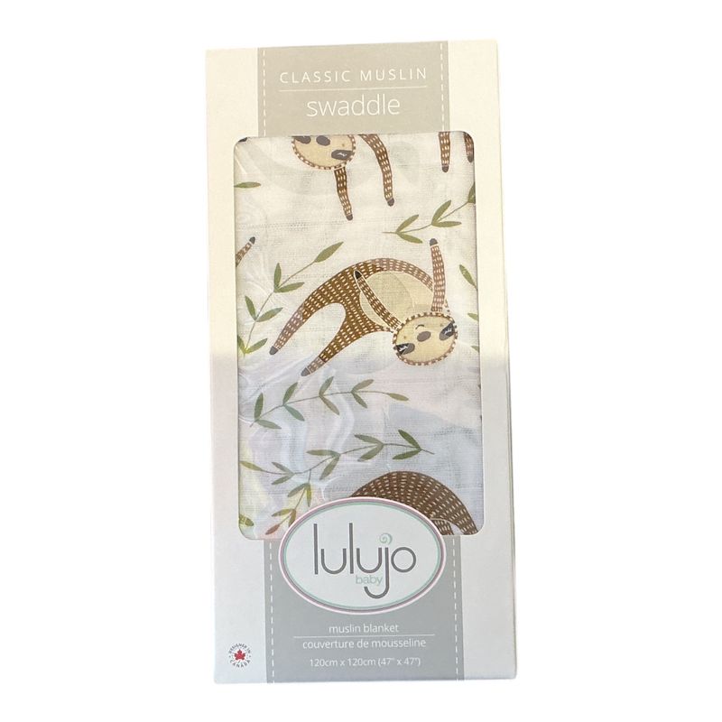 LLJ Cotton Swaddle Sloth