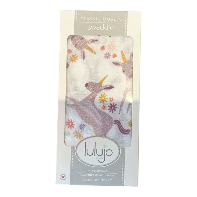 LLJ Cotton Swaddle Unicorn