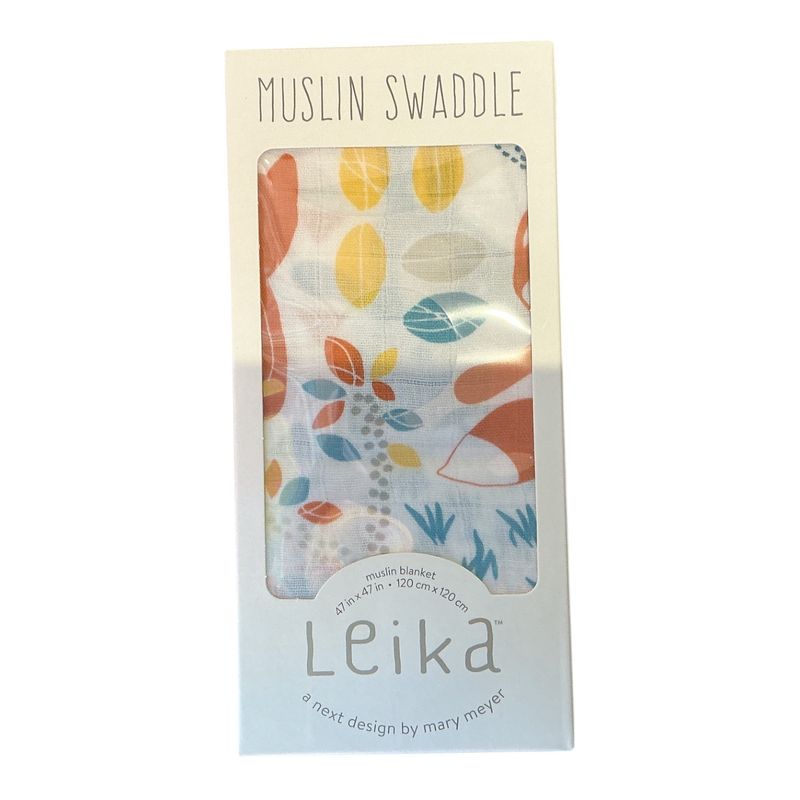 LLJ Cotton Swaddle Fox/Raccoon
