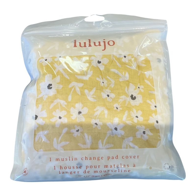 Muslin Change Pad Cover Wildfl