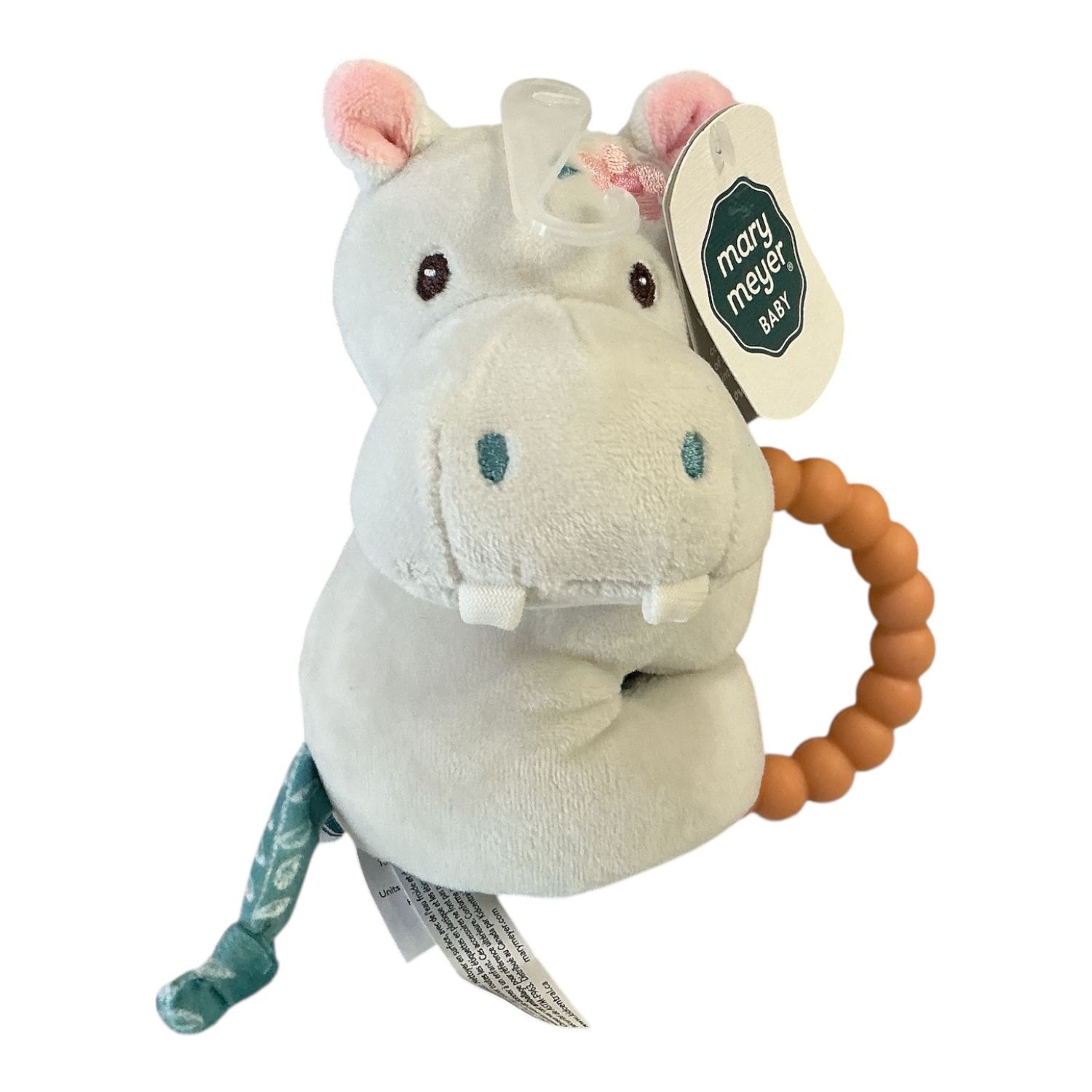 Jewel Hippo Teether Rattle