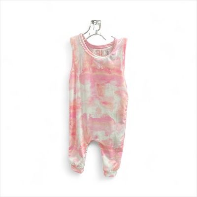 Cotton Candy Tank Romper, Size: 3-6 Month