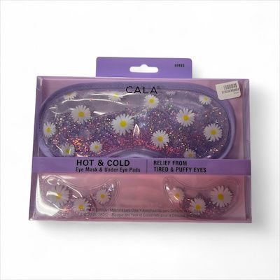 Flower Print Hot/Cold Eye Mask