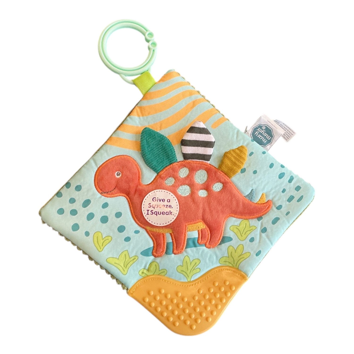 Pebblesaurus Crinkle teether