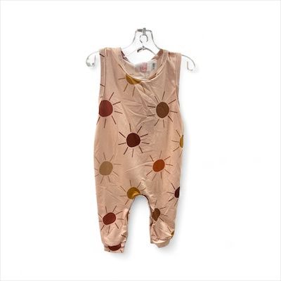 Golden Hour Tank Romper 6-12M