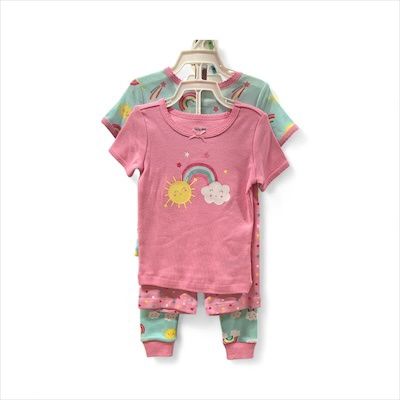 Rainbow Sky PJ 4 PC set, Size: 18M