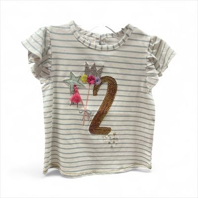 Two BDay Shirt 24Mo 2T