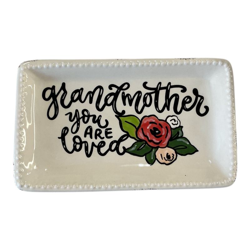 Grandmother trinket tray
