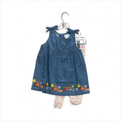Floral tunic capri set 4T