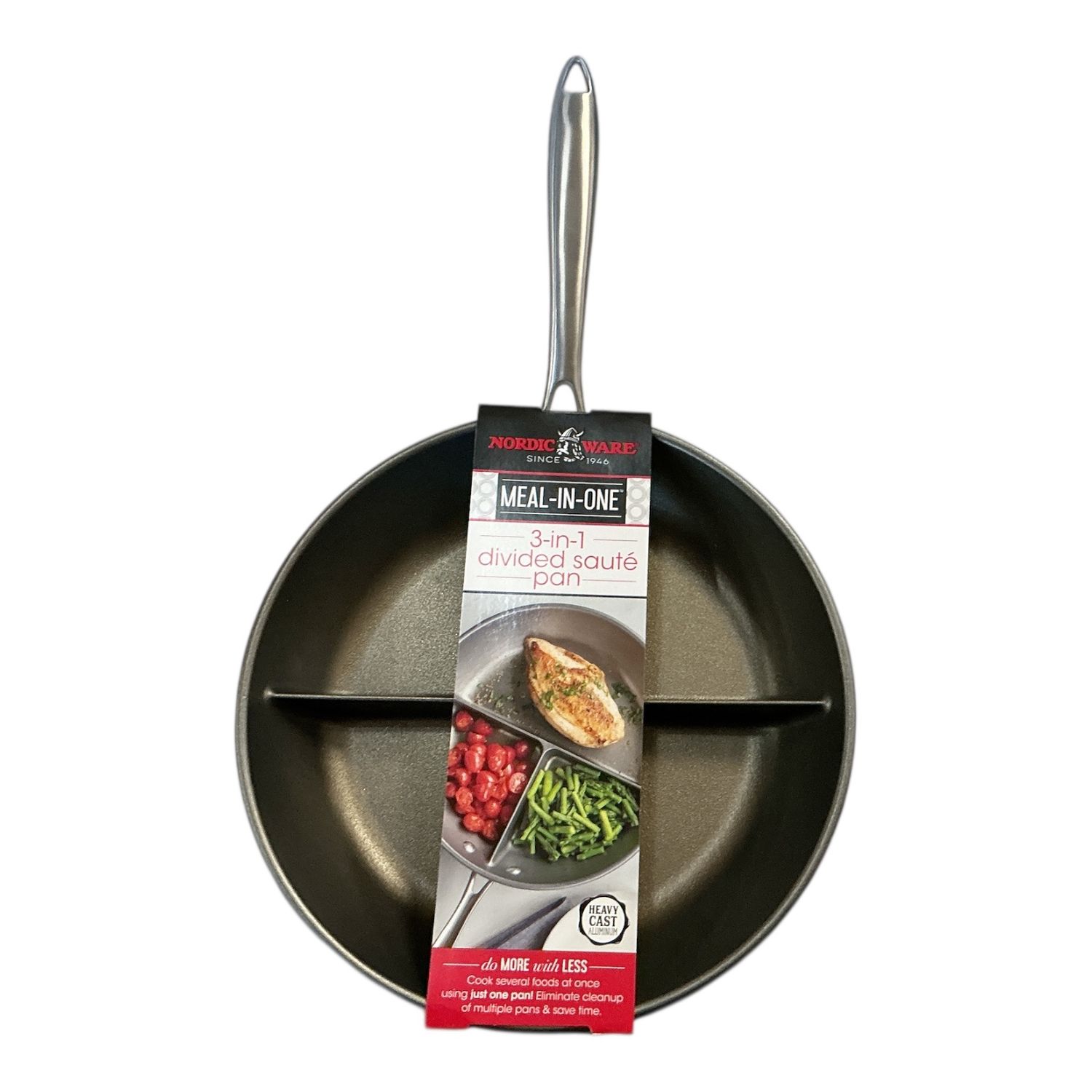 3-in-1 Divided Saute Pan