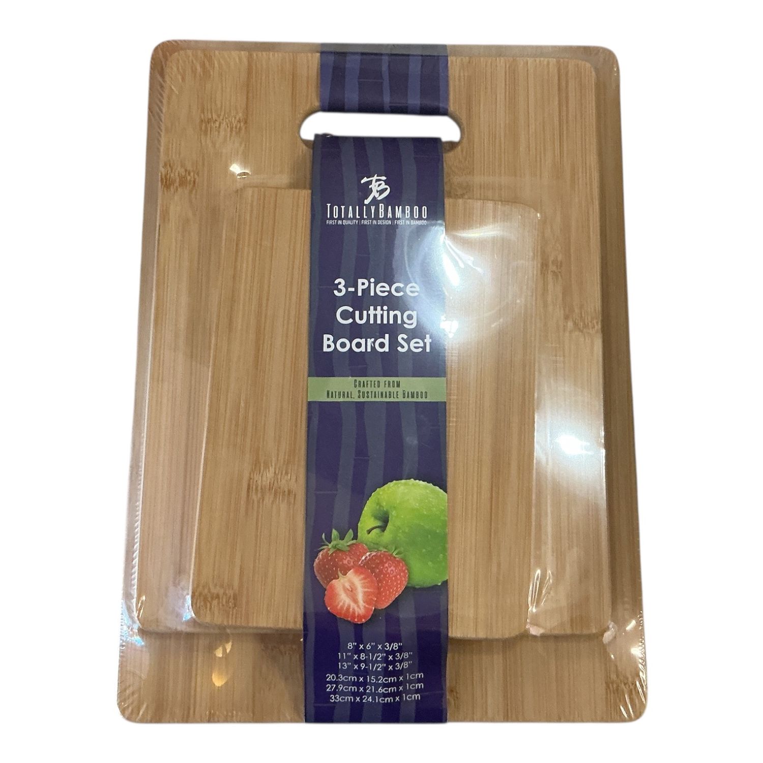 3 pc cutting board set