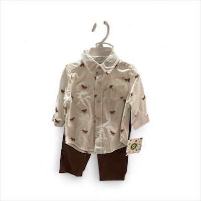 Horses pant set, Size: 3M