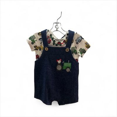 Tractor Overall Set 3-6m