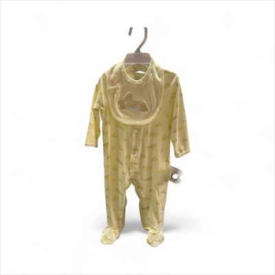 Yellow Duck Print, Size: 6M