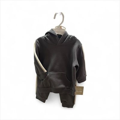 Grey Sweatshirt Set, Size: 12M