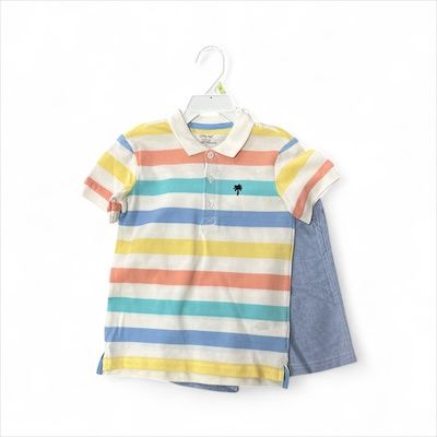 Stripe Polo Short set, Size: 24M