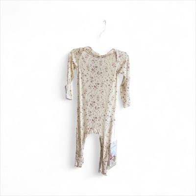 Convertible PJ Posies, Size: 0-3M