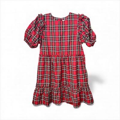 Bella Tartan Dress, Size: S