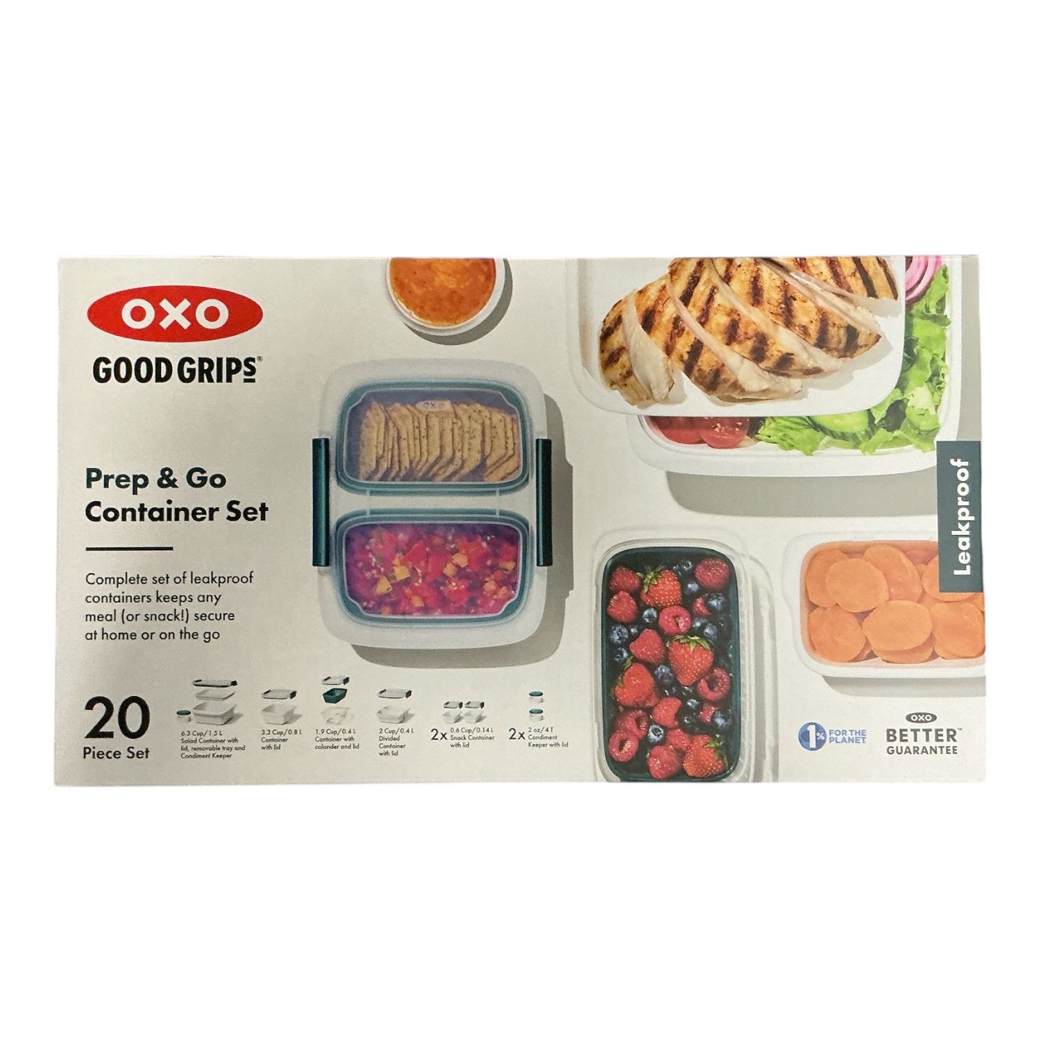 GG prep and go container set