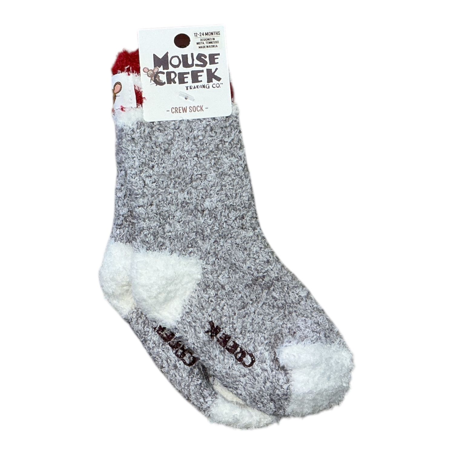 Socks Charcoal Rugby 12-24 mo