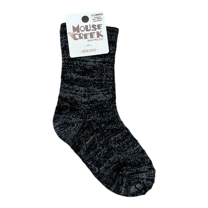 Socks Black 12-24 mo