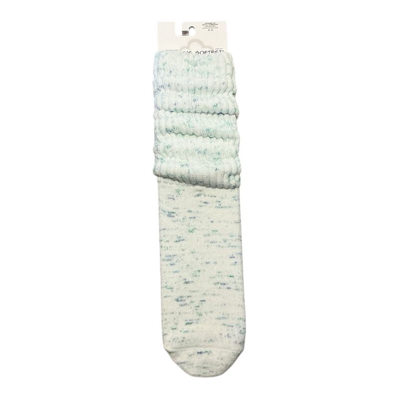 Blue Confetti Socks