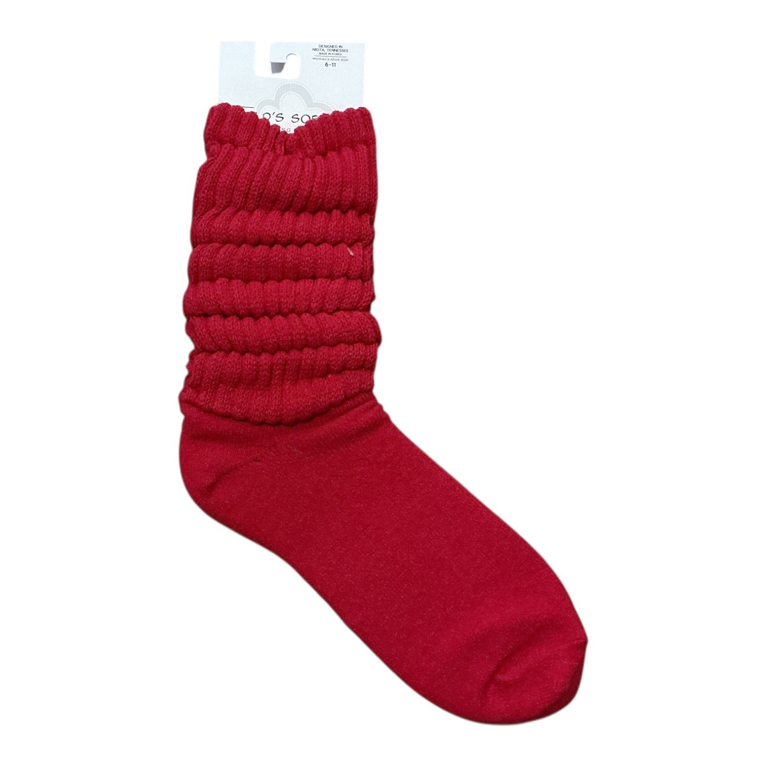 Socks Multi Red