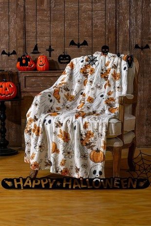 Halloween Ghost Blanket