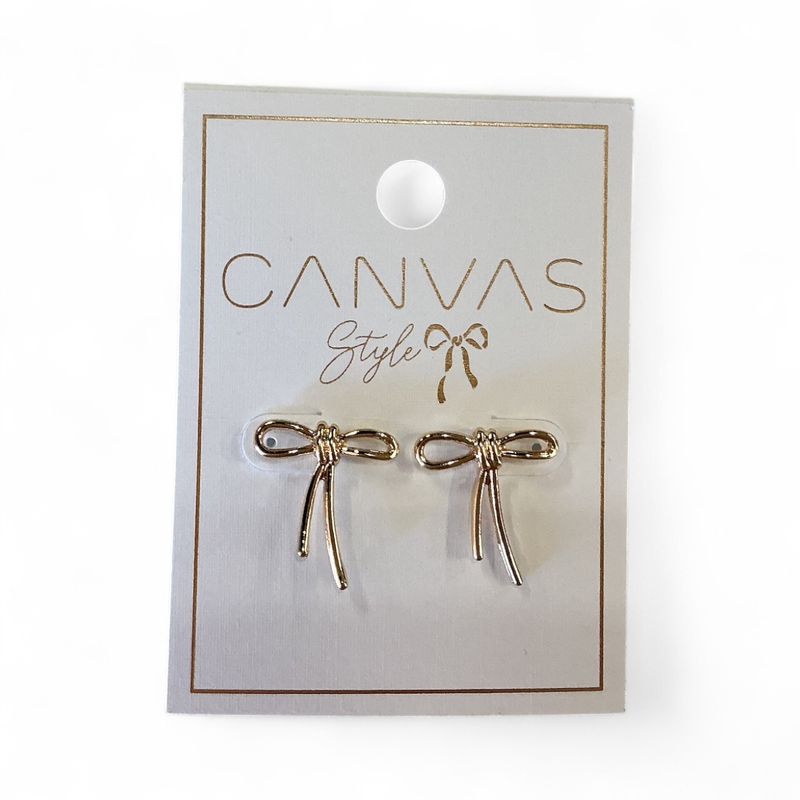Molly Bow Stud Earrings
