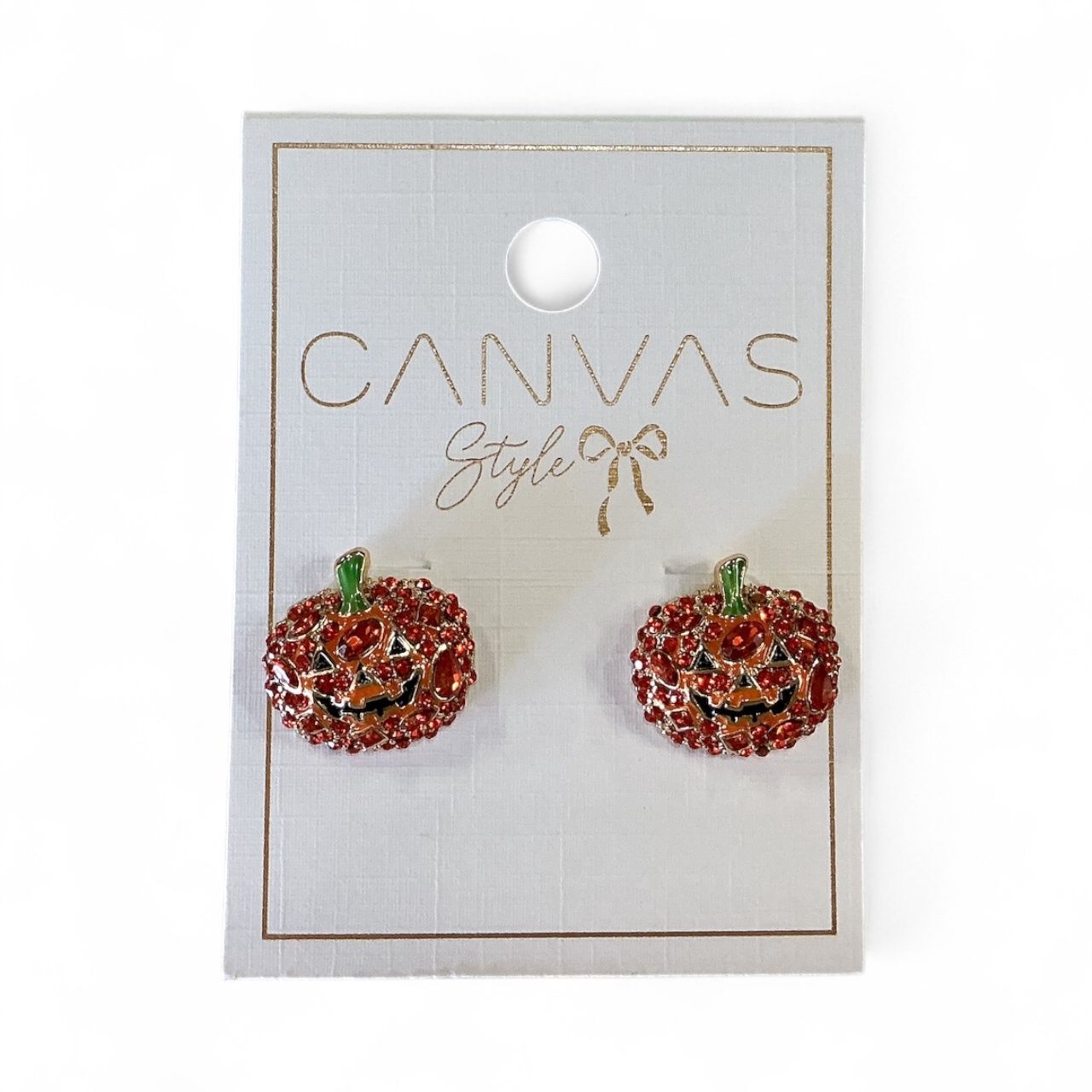 Pumpkin earrings
