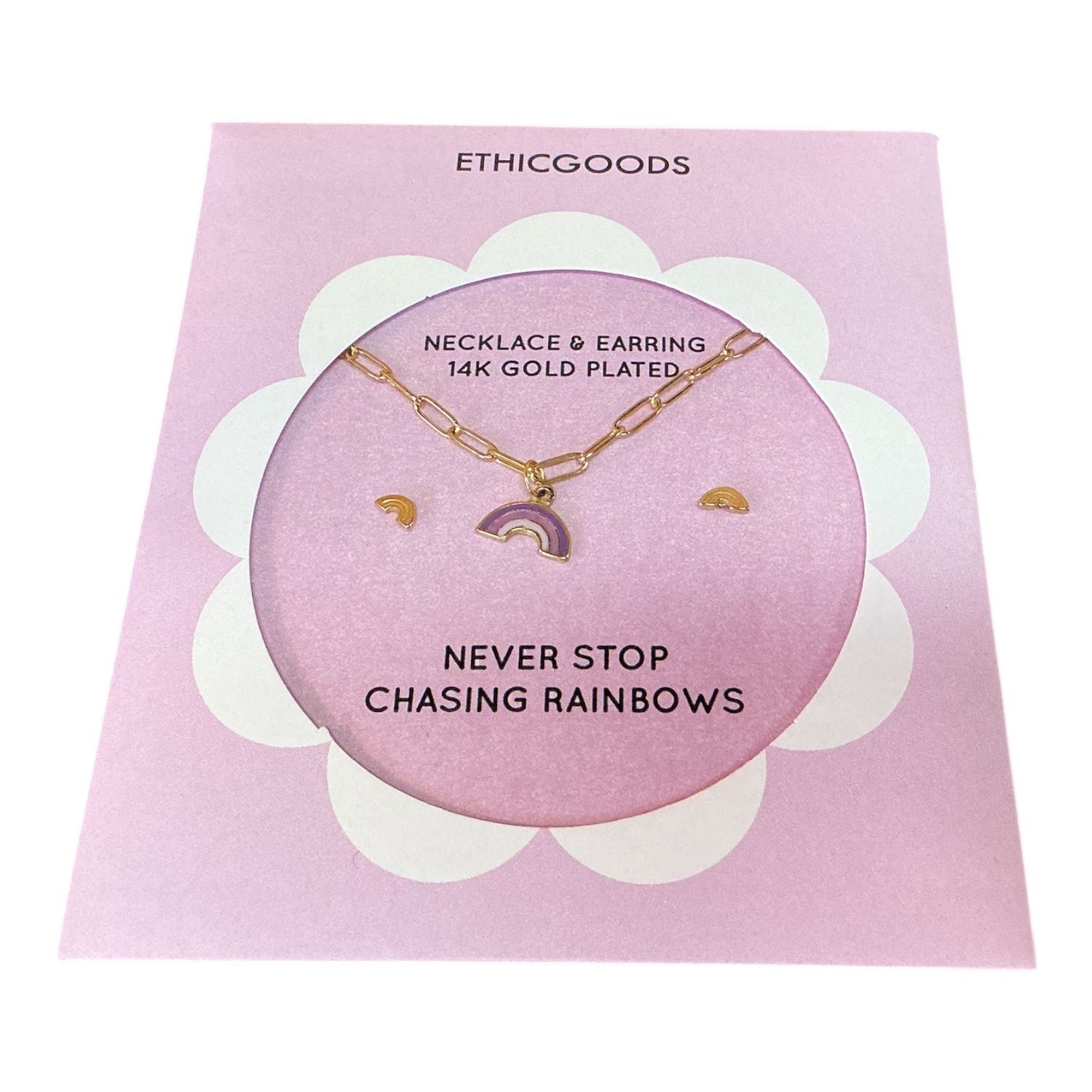 Kids Rainbow Necklace/Earrings