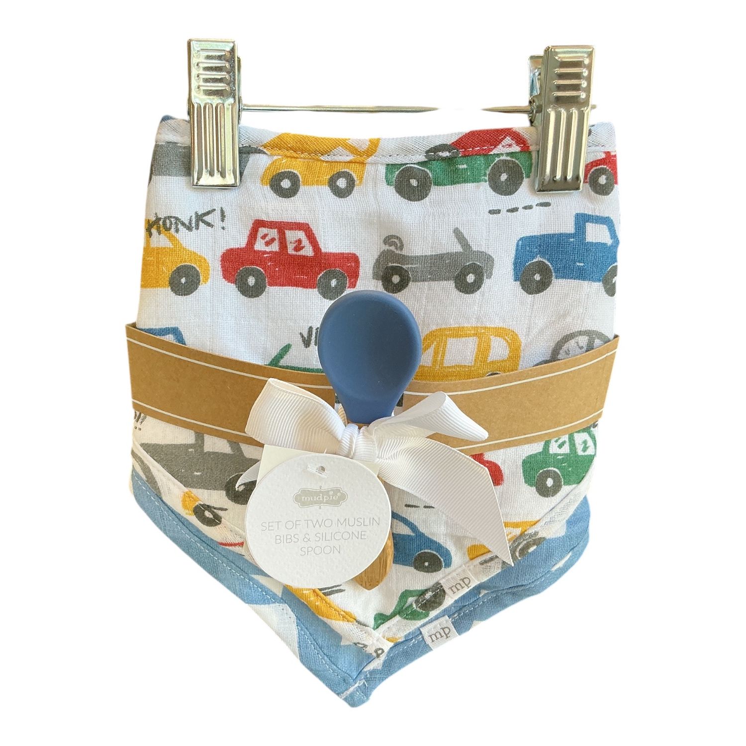 Car bib &amp; spoon
