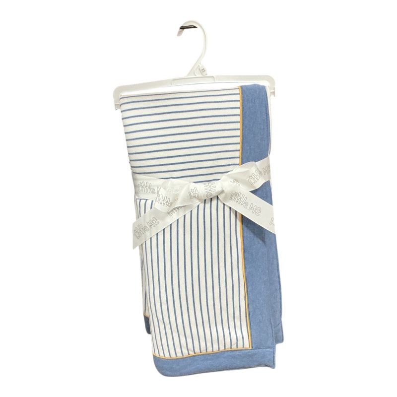 Blue &amp; White Stripe Blanket