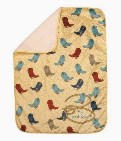 My first rodeo blue boots